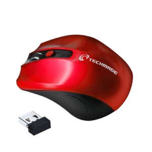 MOUSE TM-XJ30-RED ROSSO WIRELESS - Fg9 systems