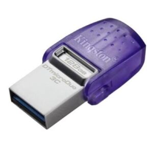 PEN DRIVE KINGSTON DUAL USB-A USB-C DTMICRODUO 3C 128GB DTDUO3CG3/128GB - Fg9 systems