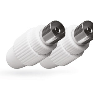 COPPIA DI CONNETTORI FEMMINA PER TV ANTENNA (RDM CL17) - Fg9 systems
