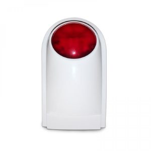 SENSORE SIRENA LUMINOSA WIRELESS STROBE SIREN - Fg9 systems