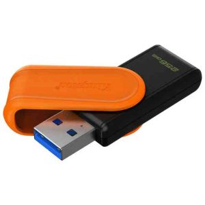 PEN DRIVE 256GB DATATRAVELER EXODIA S USB 3.2 GEN1 NERO/ARANCIO (DTXS/256GB) - Fg9 systems