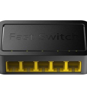 SWITCH RETE 5 PORTE 10/100 FS105D - Fg9 systems